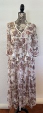 Christy Dawn Women Paloma Midi Dress Size XS Paisley Silk Pullover