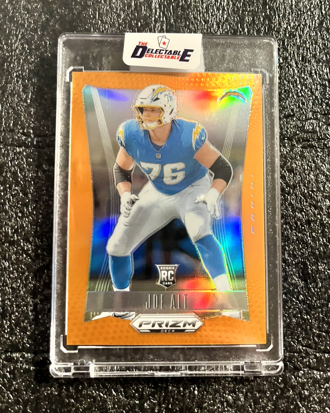 2024 Panini Prizm Deca Joe Alt #180 Orange Prizm /49 (RC)