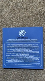 H&D Hidden & Dangerous Dreamcast Manual ONLY Official Instruction Booklet