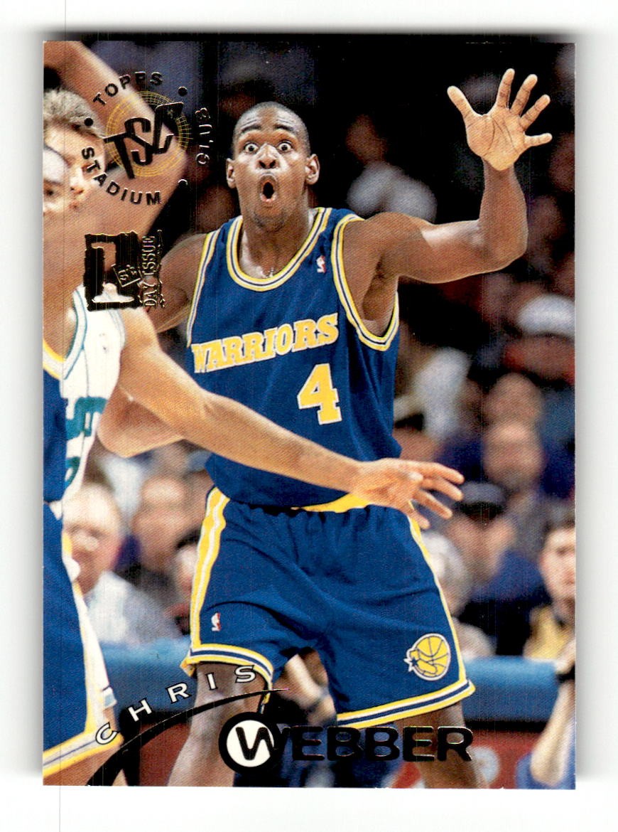 1994-95 Stadium Club Chris Webber 1st Day Issue #9