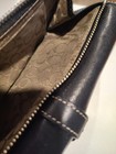 Coach Vintage Black Leather Buckle Slim Envelope Purse Wallet, Very Soft — photo 6