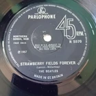 The Beatles. Strawberry fileds for ever/Penny lane 1967 KT Tax code VG+
