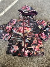 Obermeyer Isla Jacket Youth Girls Size Small 8 Bloominescence B