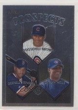 1999 Topps Chrome Prospects Roosevelt Brown Vernon Wells Dernell Stenson rw5