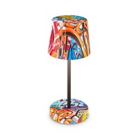 Briloner Boja LED Tischlampe Kabellos IP44, Dimmbar, Touch, Kabellos, Spritzwass