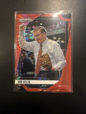 2025 Panini Prizm - Bud Selig, Bud Selig #131 Red Pulsar Prizm /399