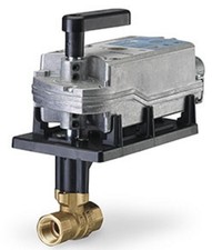 Siemens 172E-10316S 2W 1" 63Cv Ball Valve Assy, Stainless Steel, 2-Position, NC