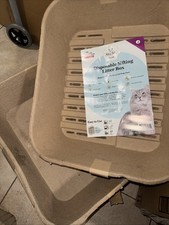 Kitty Sift Disposable Cat Litter Box, Sustainable, Clean 12 Pack