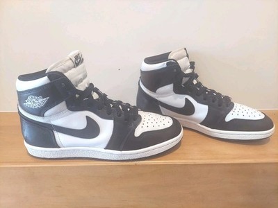 NIKE AIR JORDAN 1 RETRO HIGH 85 OG BASKETBALL SHOES BQ4422-001 MENS SZ 9 BLK/WHT