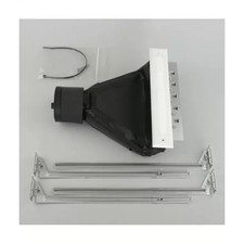 Unico UPC-67A Slotted Supply Outlet, 2", 90deg, White, Twist Fit