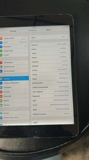 Apple iPad Mini 1st Gen 16GB, Wi-Fi  Cellular Verizon 7.9in Space Gray