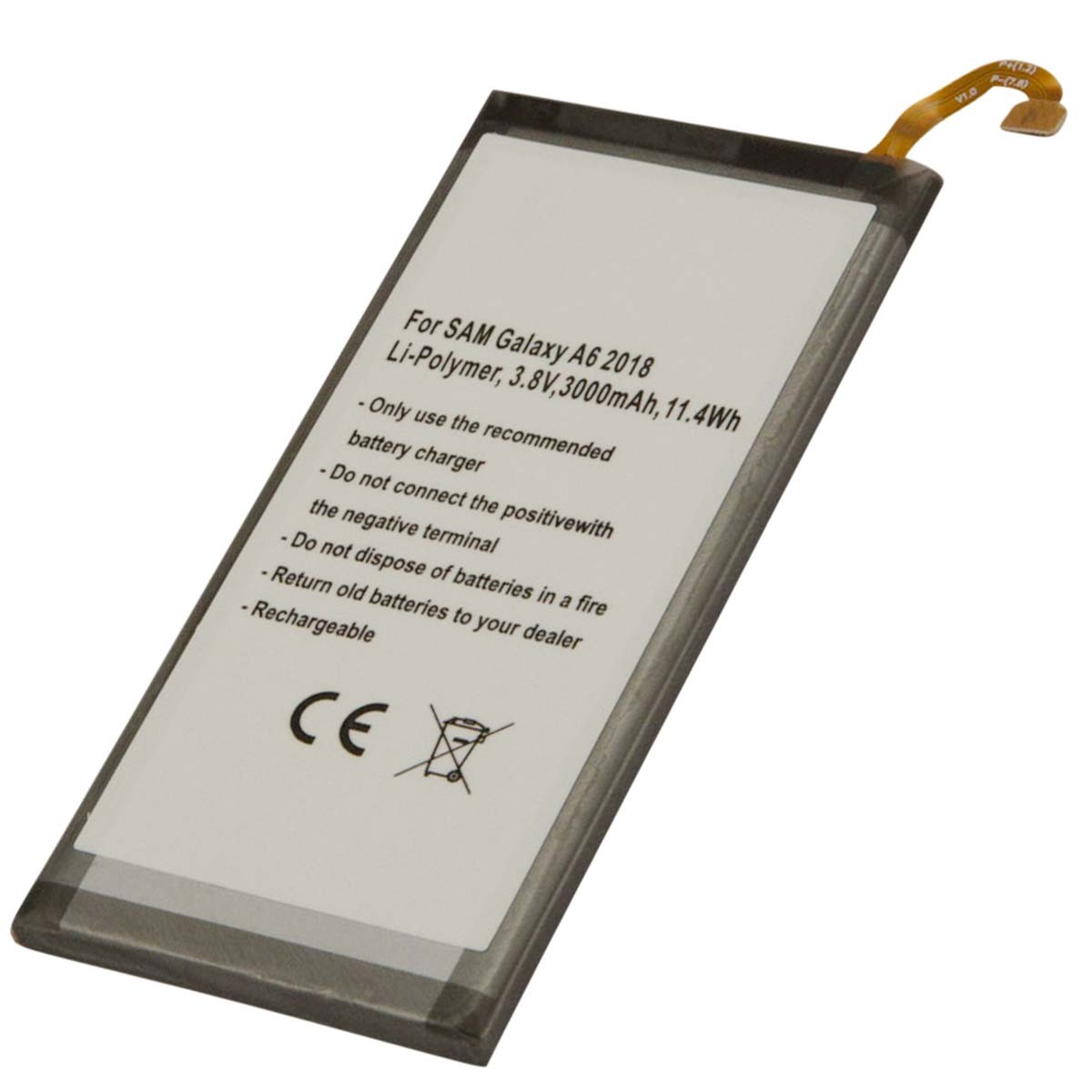 Batterie A6 2018 résout problème de décharge rapide 3000 mAh