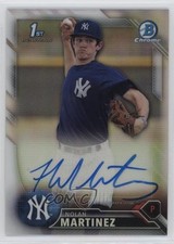 2016 Bowman Draft Chrome Pick Refractor 73/499 Nolan Martinez #CDA-NM Auto 16to