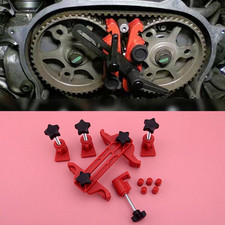 5 Dual Cam Clamp Camshaft Engine Timing Locking Tool Sprocket Gear Kit Universal