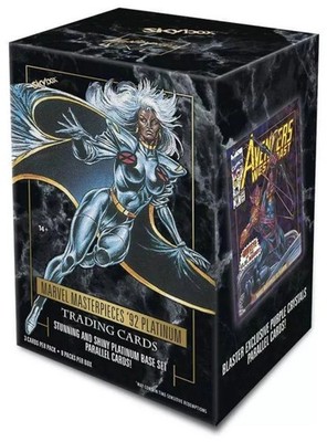 2024 Upper Deck Marvel Masterpieces '92 Platinum Blaster Box New Factory Sealed 