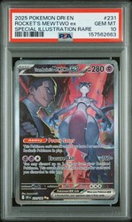 Team Rocket's Mewtwo ex 231/182 Destined Rivals