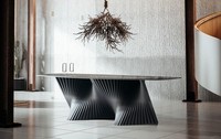 Luxus Esszimmertisch Esstisch KüChentisch Esszimmer Holz Schwarz Tisch
