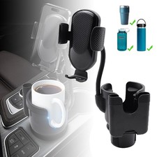 3 in 1 Car Cup Holder Expander Phone Mount Card Slot Universal 360  Phone Holder