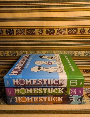 Homestuck Books 1 2 & 3: Acts 1-4 + Intermission Andrew Hussie OOP Manga