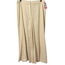 Pantalon Femme Vince Camuto Taille 14 - Rouge, Plissé, à Poignets - Neuf Avec étiquettes