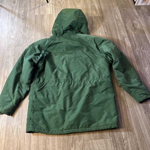 L.L. Bean Baxter State Parka Hooded Jacket Mens L Green USA Outdoor Vintage - Picture 9 of 12