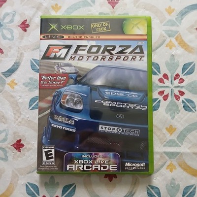Forza Motorsport Microsoft Xbox 2005 Complete in Box with Manual