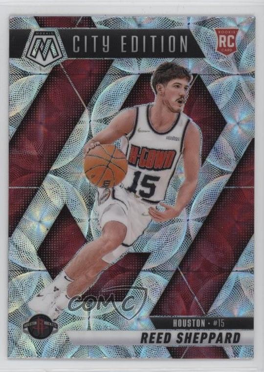 2024 Panini Mosaic City Edition International Prizm Reed Sheppard #276 Rookie RC