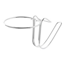 Supporto Porta Secchiello Vino da Tavolo Acciaio Cromato - Paderno - Ristorante