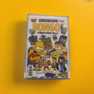 #ad Simpsons Bongo Comics SIGNED Bill Morrison COA Matt Groening Era FCBD 2015 NM $49.99