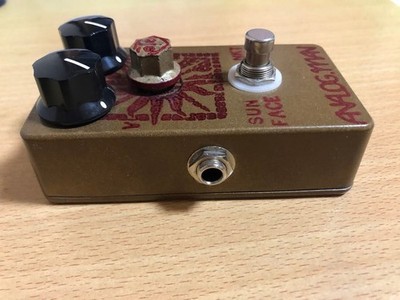 ANALOGMAN SUN FACE NKT275 RED DOT FUZZ FACE PEDAL RARE VINTAGE