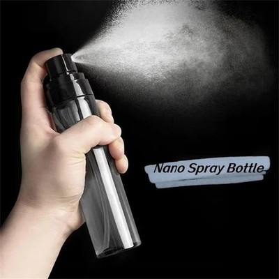 Nebel Sprühflasche - Tragbarer Triggersprüher für Hautpflege und Reinigung - leer