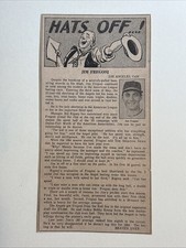 Jim Fregosi Hats Off Los Angeles Angels 1964 Sporting News Baseball 4X8 Panel