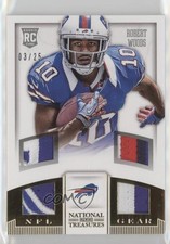 2013 Panini National Treasures Quad Prime 3/25 Robert Woods #31 7zf