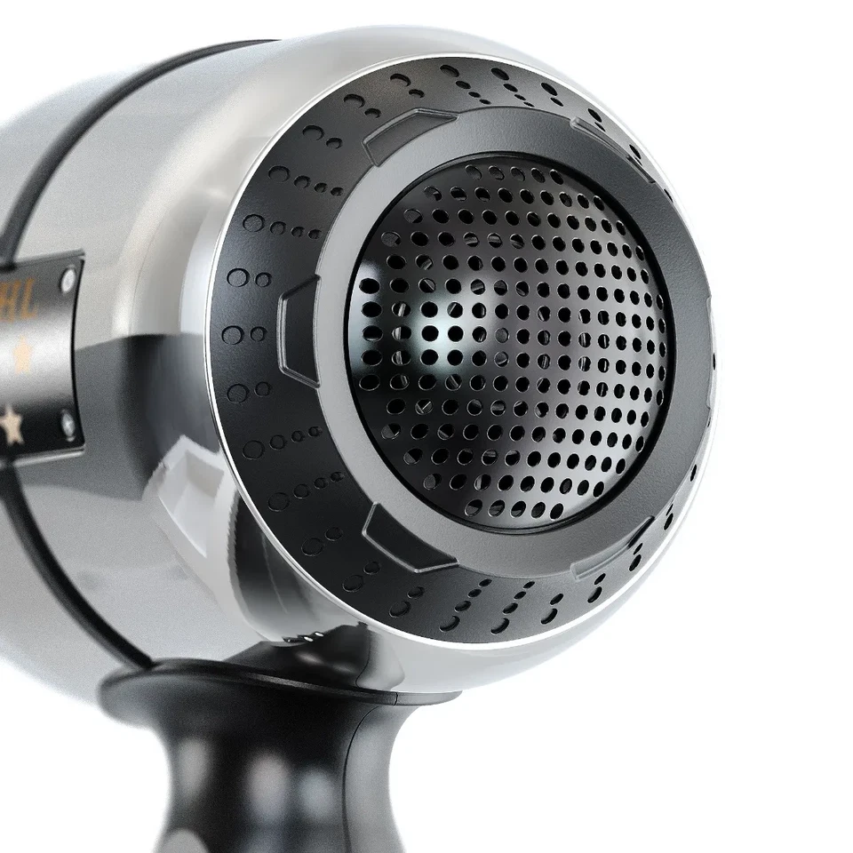 Wahl Profesional Serie 5 Estrellas Iónico Diseño Retro-Cromo Barbero Secador de Pelo Aire Foto 4 de 4