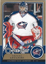 2008-09 O-Pee-Chee - Pascal Leclaire #32 Columbus Blue Jackets