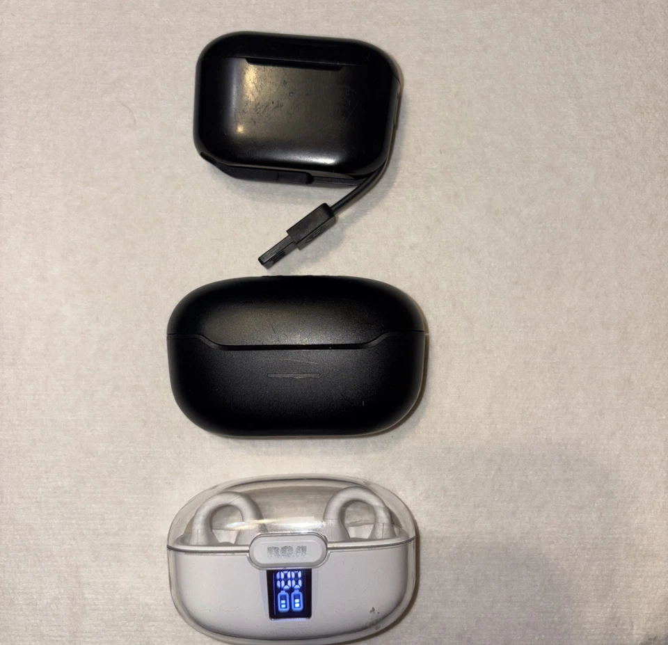 JBL Endurance Race Bluetooth Headset-JLab Go Air Pop- RCA Bluetooth Earbuds Used - Image 2 of 4