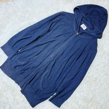 J.PRESS RED LABEL Full Zip Knit Hoodie Size L...