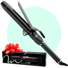 MINT Professional 1.5" Extra Long Ceramic Curling Iron - 2 Heaters