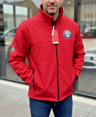 Alfa Romeo Jacke Softshell (personalisiert mit Ihrem Modell und Zulassung!)