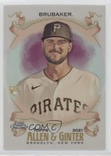 2021 Topps Allen & Ginter Chrome Refractor JT Brubaker #182 2qw