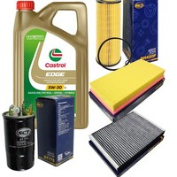 SCT Inspektionspaket 5L Castrol 5W-30 FüR Skoda Octavia I Combi 1.9 Tdi Audi