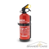 Aluminium 1 Kg ABC AutofeuerlÖScher MIT Manometer FeuerlÖScher Boot Wohnwagen 79