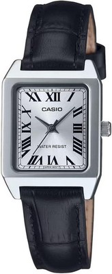 Casio LTP-B150L-7B1EF Damen Uhr Armbanduhr Edelstahl Leder 22mm Schwarz