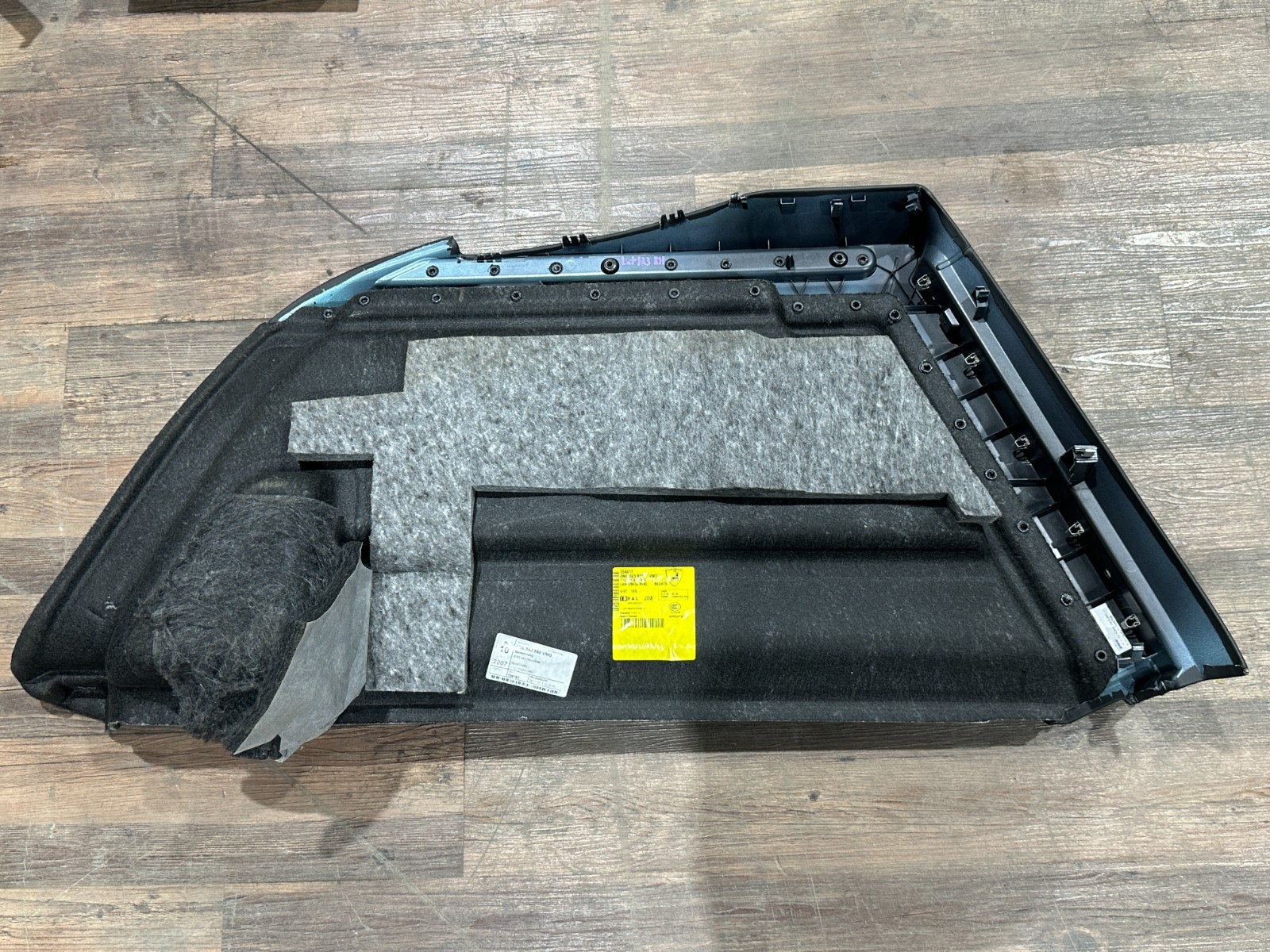 2018-2024 LAMBORGHINI URUS REAR RIGHT TRUNK QUARTER TRIM PANEL OEM 4ML863880