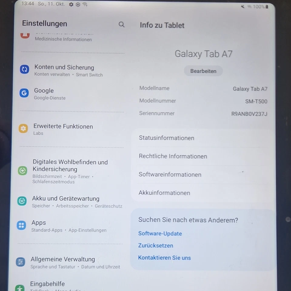 Samsung Galaxy Tab A7 10.4 · 32GB · Wi-Fi, Foto 2 von 5