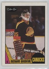 1987-88 O-Pee-Chee Richard Brodeur #257 04ys