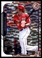 Ian Desmond 2015 Bowman #11 Nationals MLB READ FREE SHIPPING AutographDen