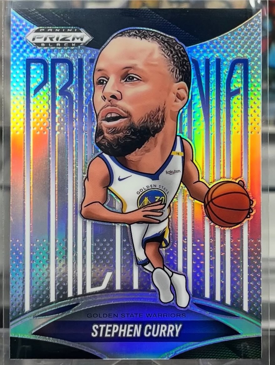 2024-25 Prizm Black Basketball  Stephen Curry Prizmania Case Hit SSP FRESH