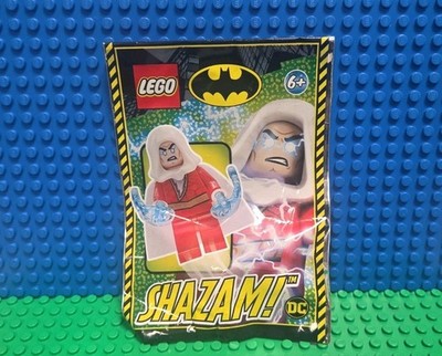 LEGO Shazam Minifigure Foil Bag 212012 Shazam! DC Super Heroes CMF Lot Rare HTF 