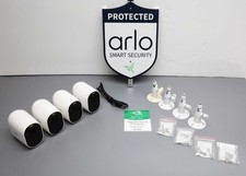 Arlo Essential VMK2430Y Spotlight 4-Camera Wireless 1080p Surveillance System